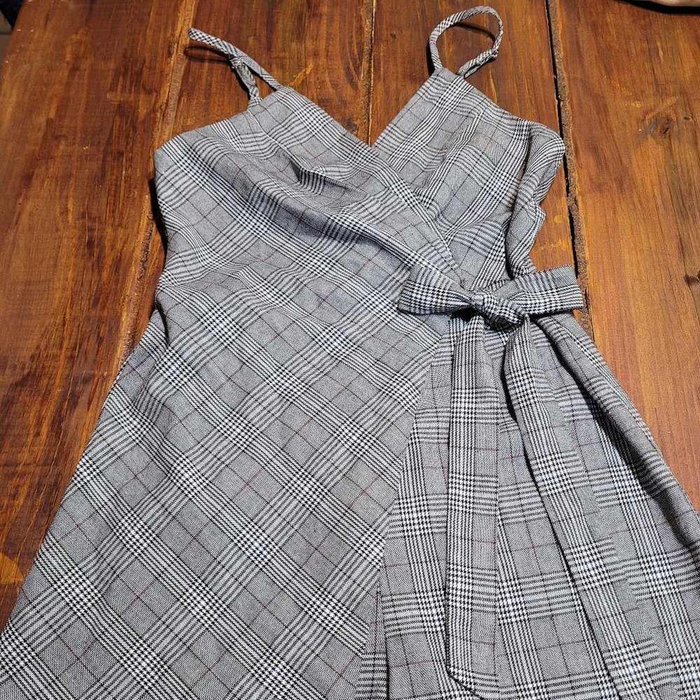 Favlux Fashion Womens Size Small Romper Short V Neck Open Back Spaghetti Strap